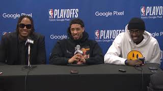 Tyrese Haliburton & Pascal Siakam & Myles Turner PostGame Interview ! Indiana Pacers vs Knicks
