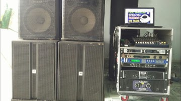 Giao lưu dàn âm thanh nhạc sống tự ráp a minh mẫn đức hòa long an || Âm thanh kẹo kéo