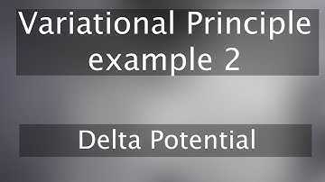 Estimating Ground State Energy of Delta Potential Using the Variational principle