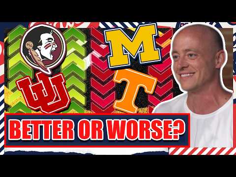 Thumbnail for CFB Teams...Better OR Worse In 2026? - Josh Pate's College Football Show