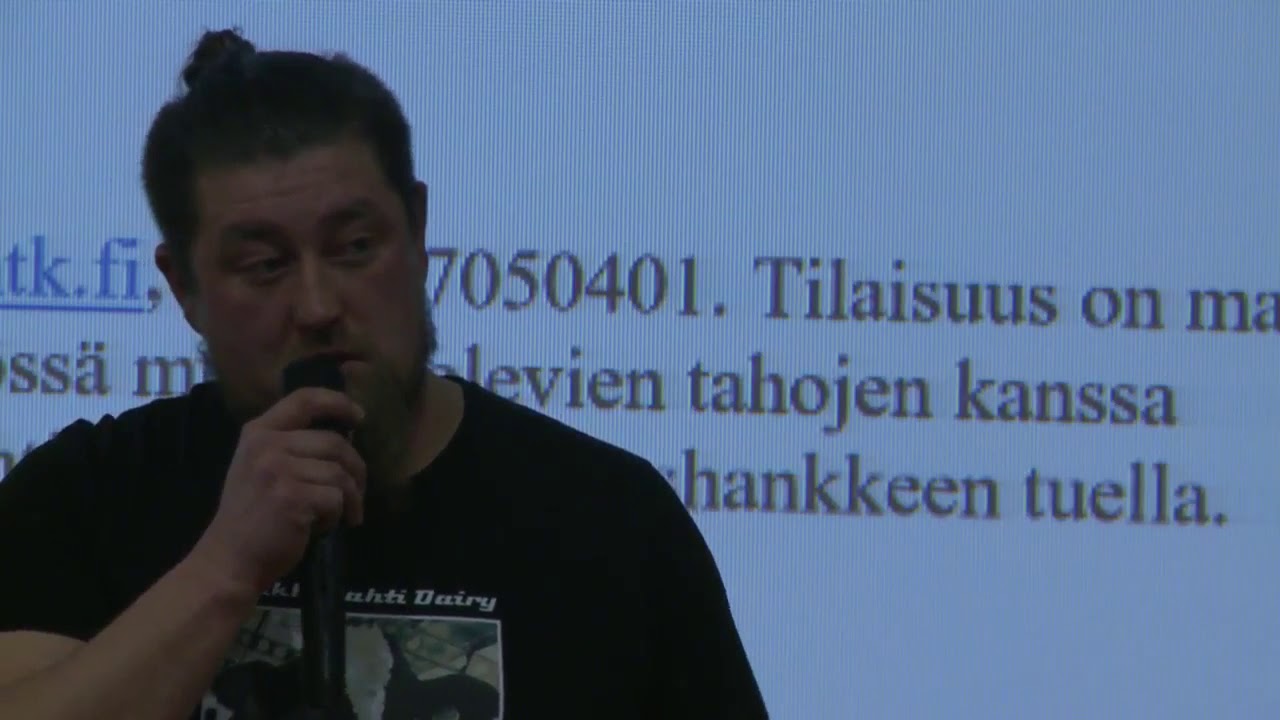 Kaikki piti mennä oikein, miksi kävi näin?  Viljelijäpuheenvuoro, Markus Rytkönen 13.11.2018