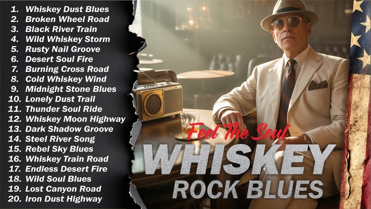Whiskey Blues Music - THE BEST OF WHISKEY BLUES - Best Blues Songs Of All Time Relaxing Blues 