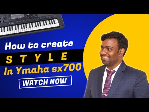 How To Create Style In Yamaha Sx700 #howto #yamahasx700