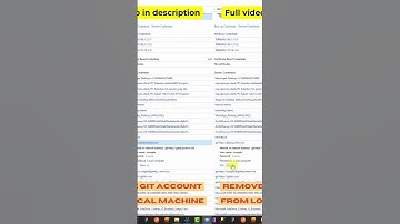 Remove Git account from local machine | Fix Error: Not allowed to push code to this project | shorts