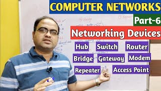 COMPUTER NETWORKS | Part-6 | Networking Devices