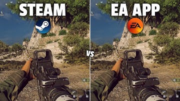 Battlefield 6 REDSEC - Steam vs EA App - Performance Test (Battle Royale)