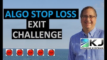 Stop Loss Exit Challenge - Algo Trading [2021 Surprise!]