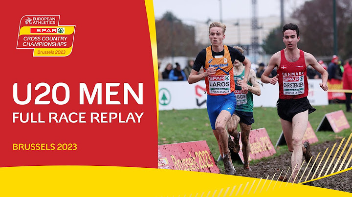 WHAT A FINISH! 🥵 Men's U20 race replay | Brussels 2023