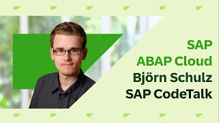 SAP CodeTalk with Björn Schulz