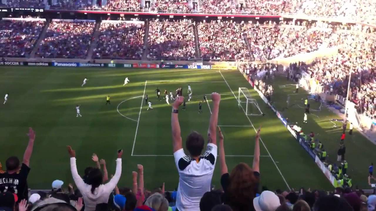 David Beckham free kick vs San Jose earthquakes LIVE