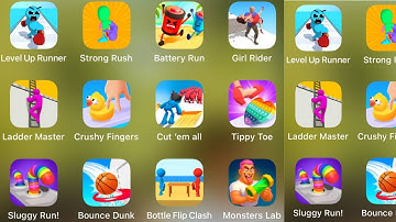 New satisfying mobile gaming Gameplay walkthrough Level up Runner (iOS,android)