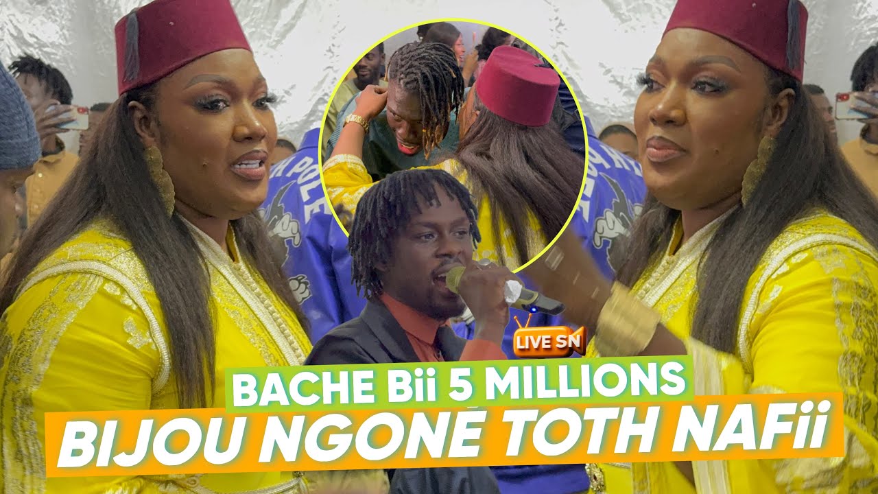 Mame ndiaye savon et bijoux goné débarque par surprise sur le thiante Chiekh mbacke wally…!!!