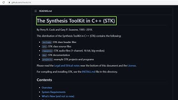 29 - STK Instruments - Creating Electronic Music with ChucK