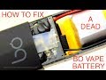 How To Fix a Dead BO Vape or JUUL Battery - YouTube