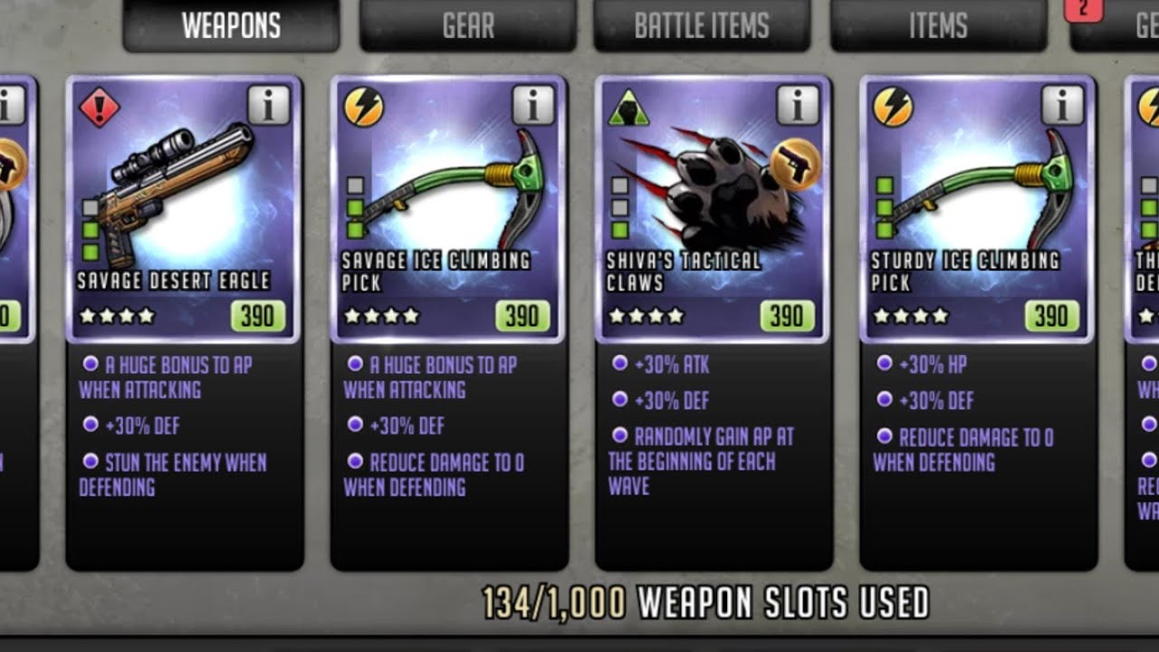 Legendary Weapons! Team Build Tuesday! The Walking Dead: Road to Survival