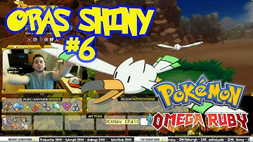 DEXNAV Sneaking Shiny Chain | SHINY WINGULL! #6 ROAD TO 100 | Omega Ruby Alpha Sapphire