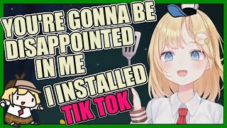 Ame finally did it. She installed TikTok! Gremlin Ame showing near the end. Net Worth