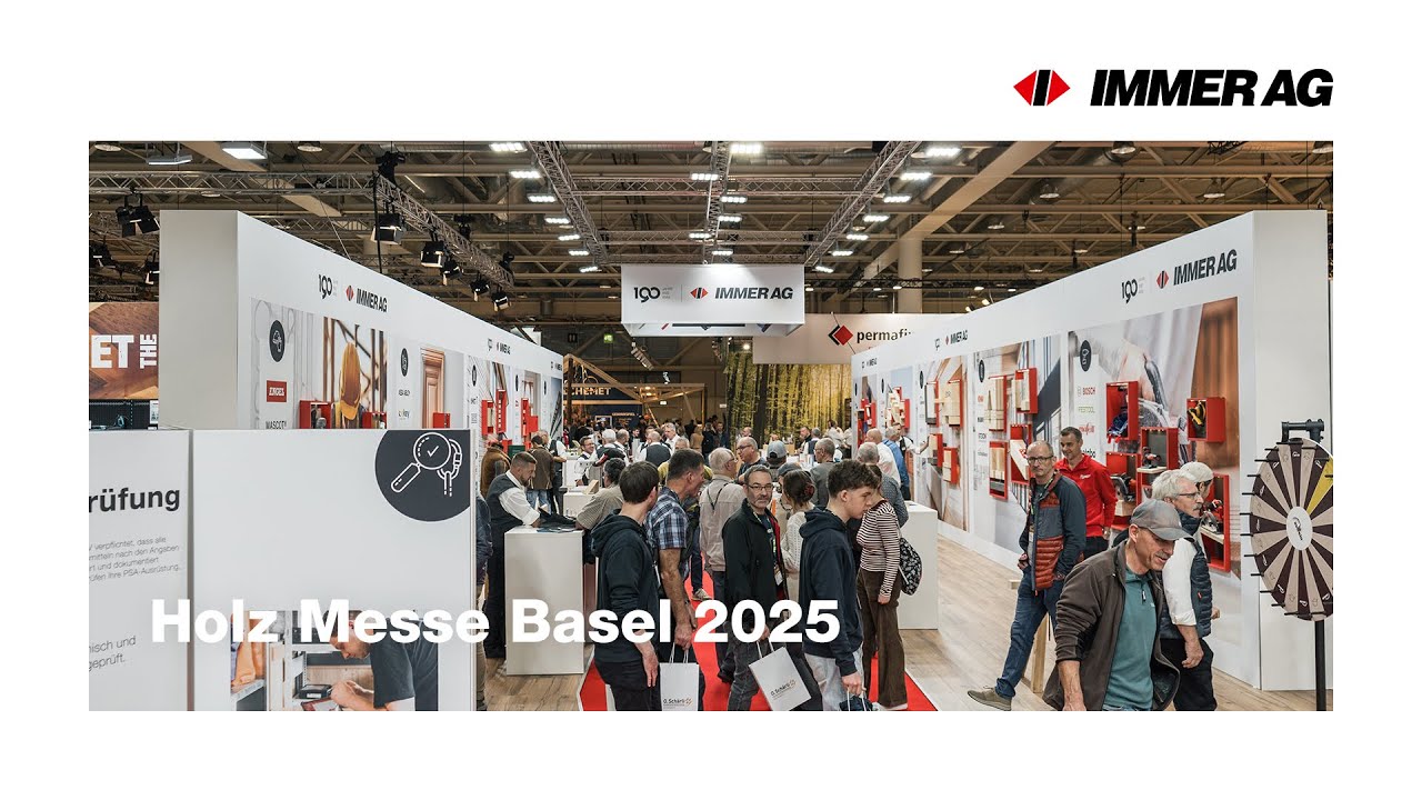 IMMER AG an der Holz Messe Basel 2025