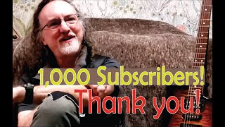 1K Subscribers:  Thank You and Reflection by Academy Director Charles
