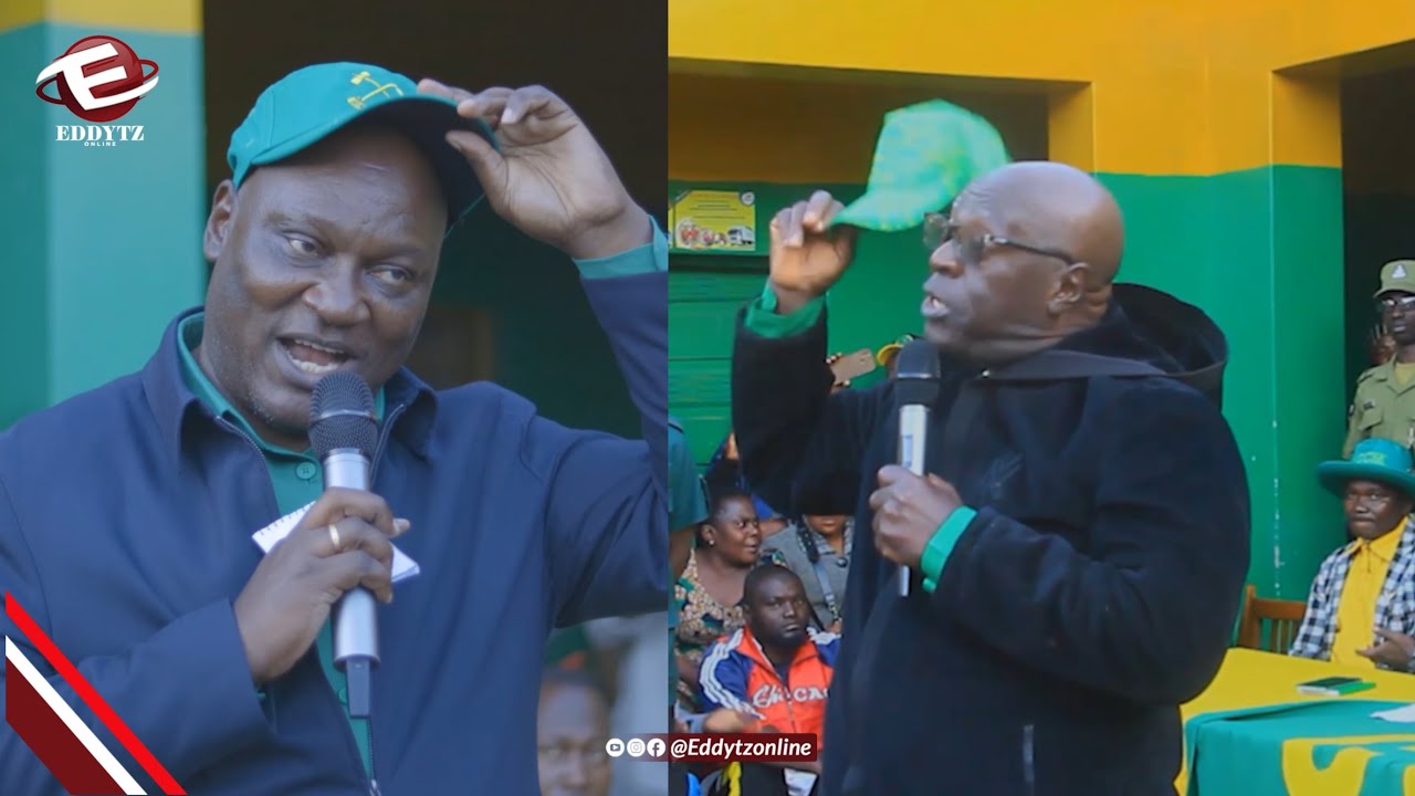 DEO SANGA USO KWA USO NA CHONGOLO WAJIBIZANA KWA WAJUMBE/WAGOMBEA CCM MAKAMBAKO WAKIOMBA KULA