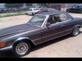 77 Mercedes Benz 350SLC wake up after being abandoned for 10 years.