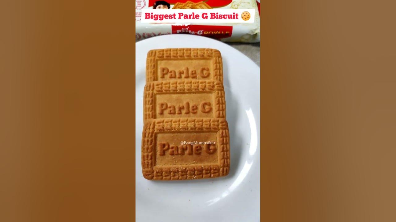 Sabse bada Parle G biscuit | Biggest Parle G biscuit #indianstreetfood #shorts