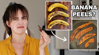 I Made Vegan Bacon From Banana Peels