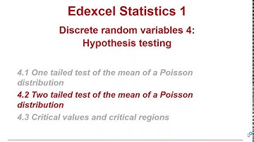 EDX Statistics 1: Discrete random variables 4-2