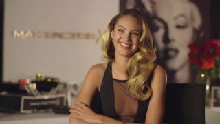 Details Candice Swanepoel for Max Factor on How to get Gorgeous Eyes Guide