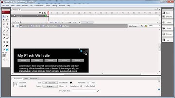 Flash Tutorial   Website Background Music with Control and Streaming Play