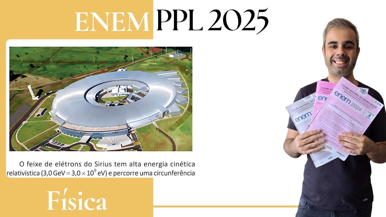 ENEM PPL 2025 - O acelerador de partículas brasileiro Sirius é uma fonte emissora de luz síncrotron