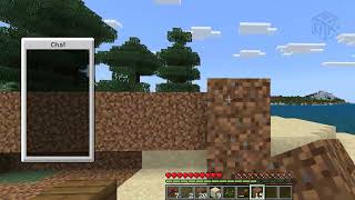 Minecraft Build a 7x11x3 and up house on a normal server 8 minute challenge