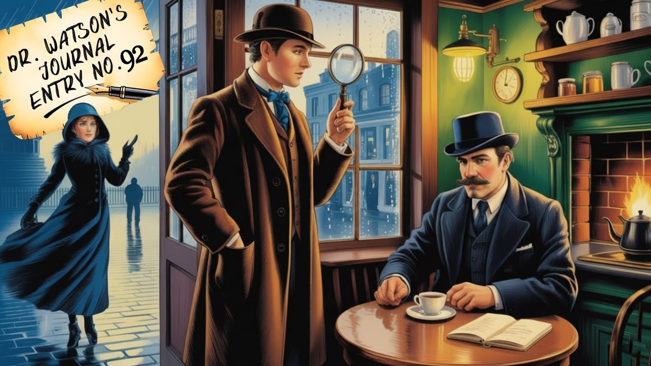 Sherlock Holmes and The Tea Shop by the Iron Bridge | Cozy 221B Baker Street Sleep Story