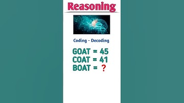 Coding decoding | Reasoning Tricks #ssc #sscgd #upsc #shorts #motivation