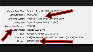 Windows 7/8/10 - HOW to CHECK RAM/MEMORY/BiT - SPECS NEW METHOD!!!!