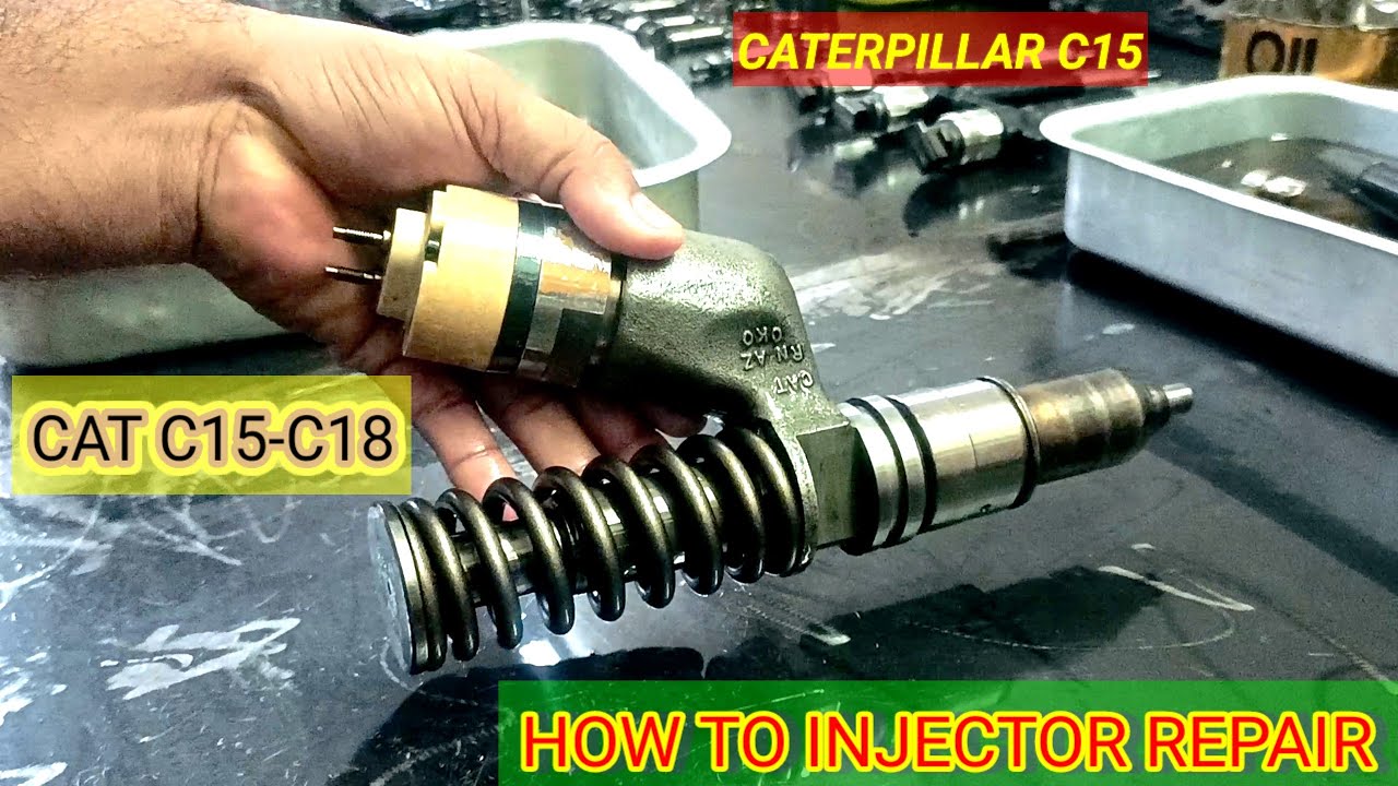 Diesel Engine Sound | Caterpillar REPAIR Experts Fixing Injector ...