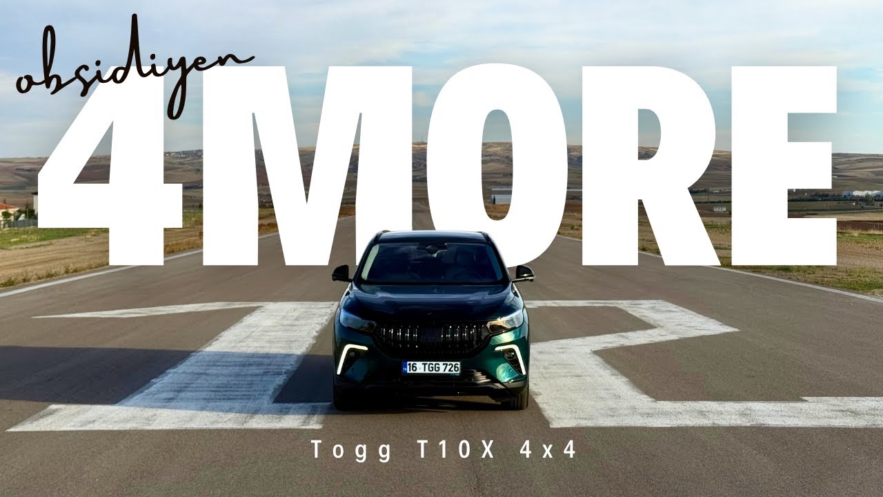 Çok Güçlü! Togg T10X 4More Obsidiyen ile İlk İzlenimler