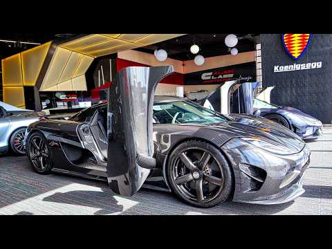 HYPERCAR HEAVEN! Veneno, Centenario, Sian & Jesko - Best of Alain Class Motors Dubai