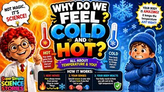 Why Do We Feel Cold and Hot? 🥶🔥 Super Simple Science for kids 