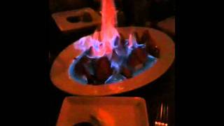 Flaming Strawberries