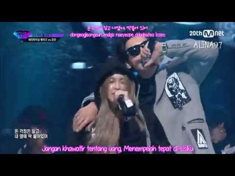 [INDO SUB] Heize feat Chanyeol (EXO) - Don't earn money (Unpretty Rapstar)