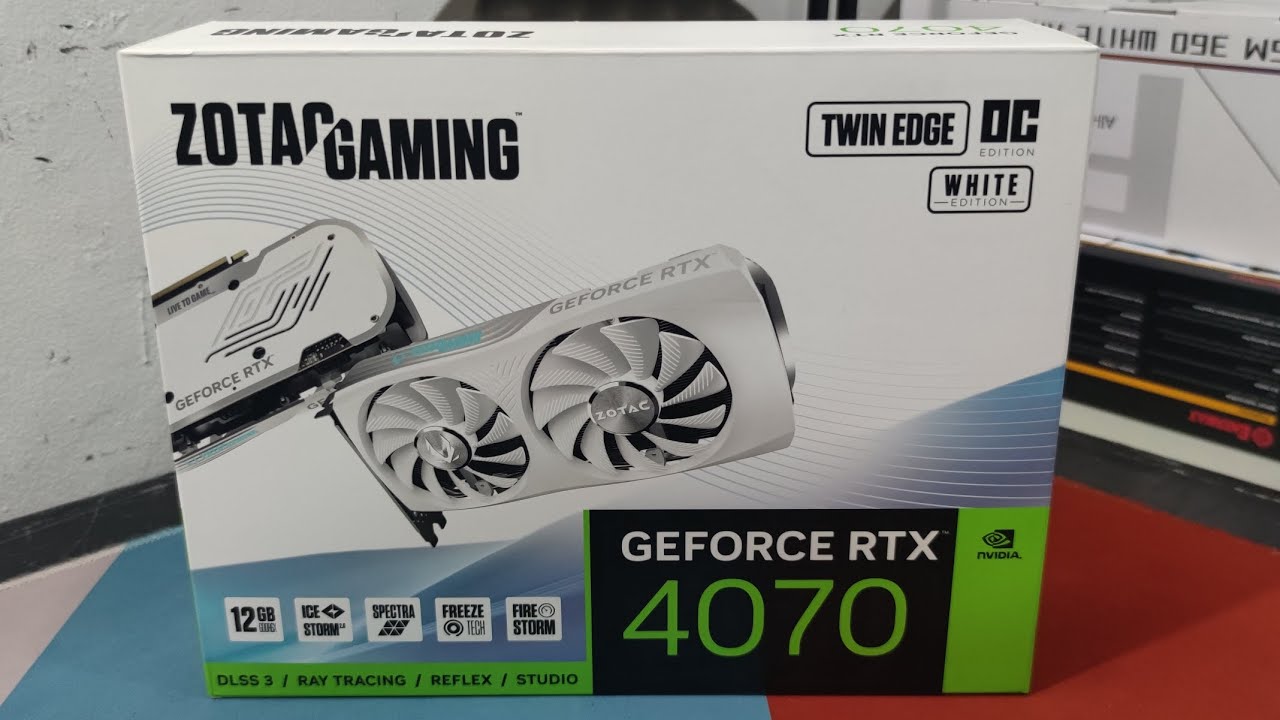 ZOTAC GAMING GeForce RTX 4070 Twin Edge OC White Edition