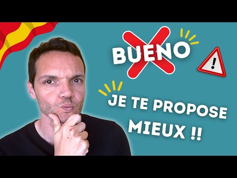 ❌ Don't say BUENO in Spanish anymore 🇪🇸 [I have better!]