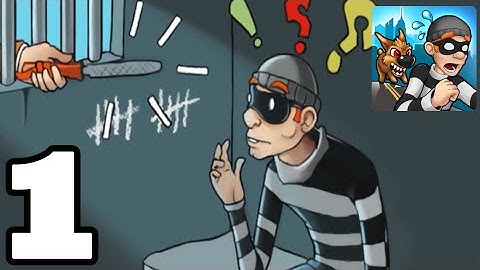 Robbery Bob - Gameplay Walkthrough Part 1 -  Chapter 1: Suburbs Level 1-7 (Android, iOS)