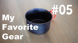 日本で一番使ったクッカー「エバニューチタンカップ400FD」｜My Favorite Gear #05 EVERNEW Titanium Cup 400FD