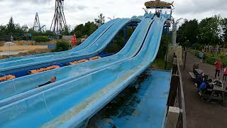 DEPTH CHARGE WATERSLIDE AT THORPE PARK