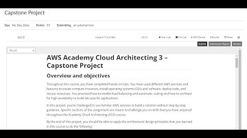 AWS Academy Cloud Architecting 3 – Capstone Project (ACAv3EN-US-LTI13-82745)