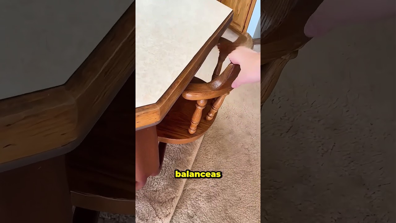 Este truco con un taburete te salva toda la cocina #homegadgets #design