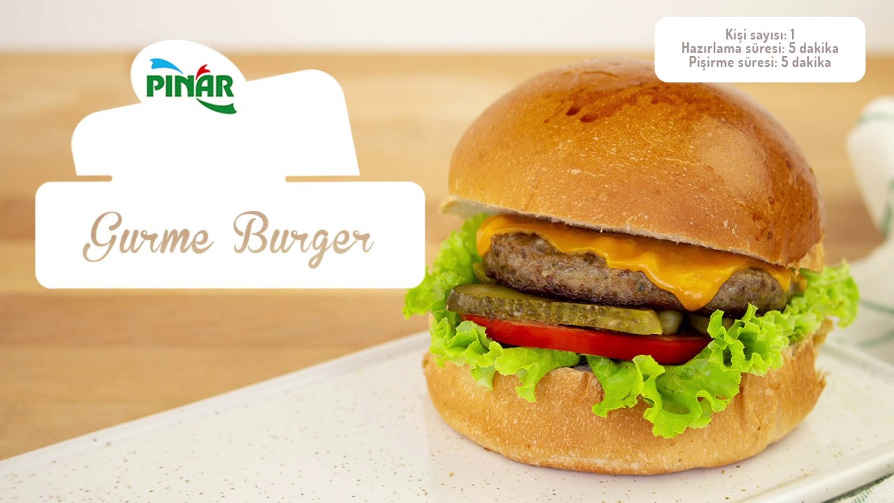 Gurme Burger Nasıl Yapılır? – Evde Lezzetli Hamburger Yapımı / Pratik Yemek Tarifleri