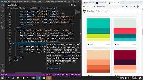 010  تعلم html5 خطوة بخطوة للاحتراف  خصائص مهمة يجب علينا التعرف عليها لجمالية الصفحة  الدرس التاسع